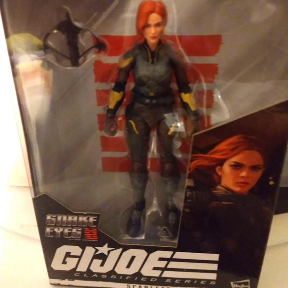 NIB-G.I.JOE-SCARLETT-SNAKE EYES - Picture 3 of 11